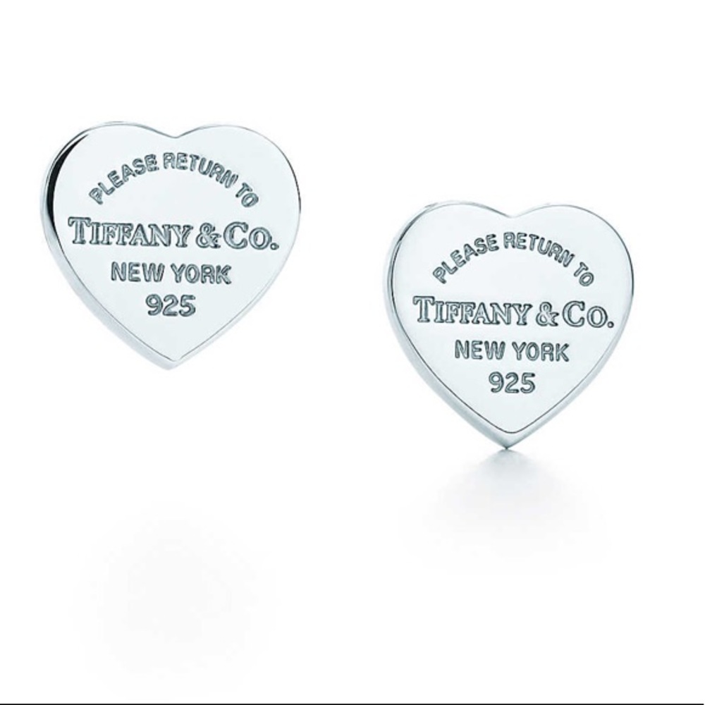 Heart Tiffany Earrings! Barely Used.